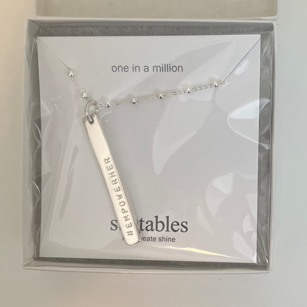 Suetables Empowerher necklace